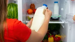 Almost everyone makes this mistake - here’s how to store milk in the fridge properly