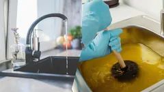 These 5 foods should never be rinsed down the sink - your drain will clog in no time